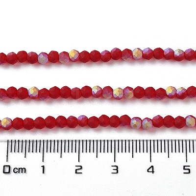 Imitation Jade Glass Beads Strands EGLA-YW0003-19B-06-1