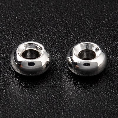 Brass Spacer Beads KK-H759-10D-S-1