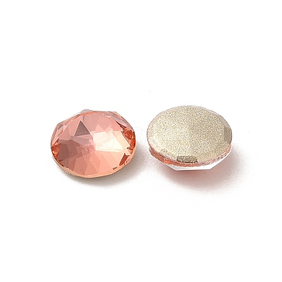 Glass Rhinestone Cabochons RGLA-P037-10A-D262-1