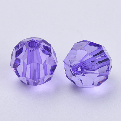Transparent Acrylic Beads LS-TACR-Q257-10mm-V50-1