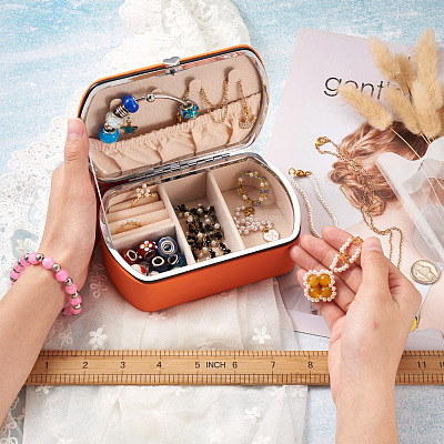 PU Leather Jewelry Storage Box LBOX-TAC0001-01B-1