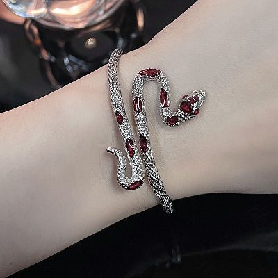 Alloy Cuff Bangles for Women BJEW-Q032-01B-1