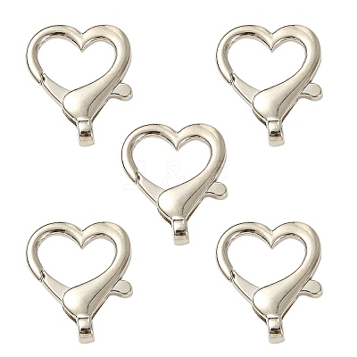 Zinc Alloy Lobster Claw Clasps PALLOY-YW0001-71-1