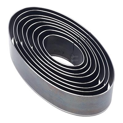 8 Sizes Oval-shaped High Carbon Steel Hole Puncher Set DIY-WH0259-71-1