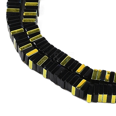 Electroplate Glass Beads Strands GLAA-B023-01A-09-1