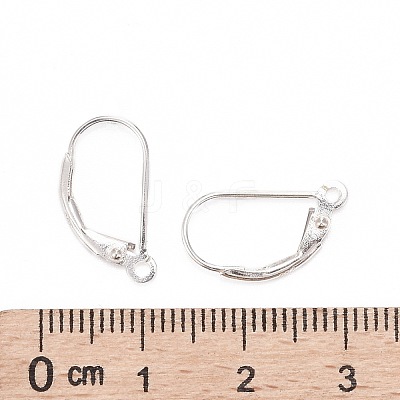 925 Sterling Silver Leverback Earrings Findings STER-M017-01S-1