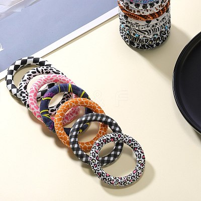 5Pcs Ring Food Grade Eco-Friendly Silicone Beads JX893Q-1