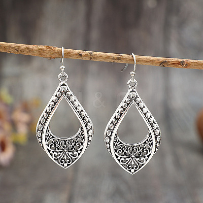 Bohemian Style Zinc Alloy Dangle Earrings FS-WGACE92-01-1