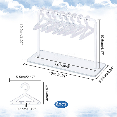 1 Set Acrylic Earring Display Stands EDIS-PH0001-36A-1
