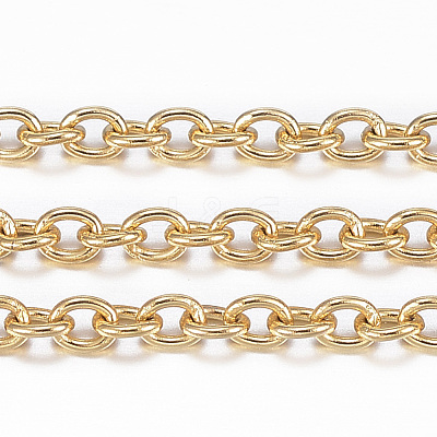 Ion Plating(IP) 304 Stainless Steel Cable Chains CHS-H009-06G-1