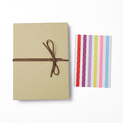 8 Inch DIY Paper Scrapbook Photo Album DIY-A036-05C-1