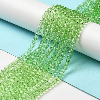 Transparent Glass Beads EGLA-A035-T4mm-D09-1