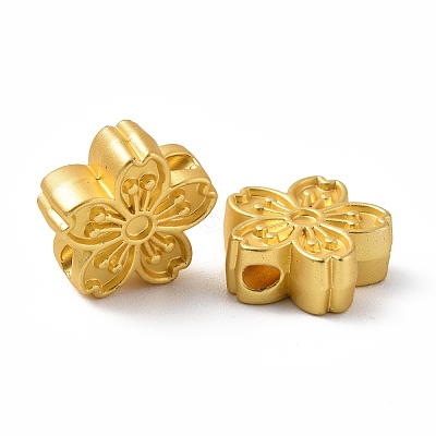 Rack Plating Alloy Beads PALLOY-I215-27G-1