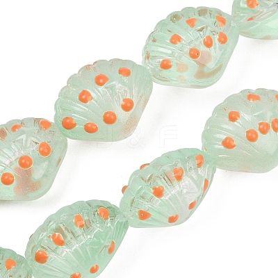 Handmade Lampwork Beads Strands LAMP-I027-11E-1