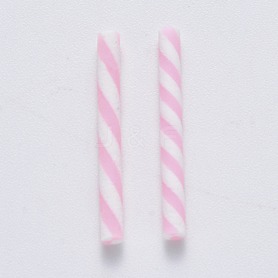 Handmade Polymer Clay Beads CLAY-R084-03A-1