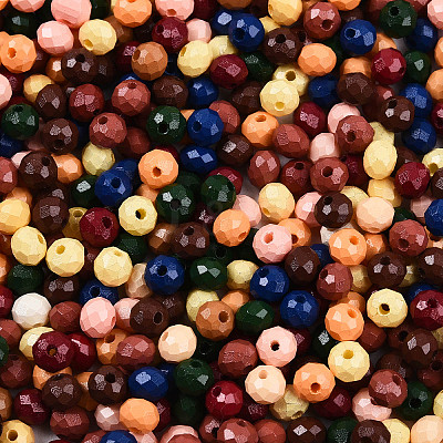 Opaque Colours Glass Seed Beads SEED-N007-19D-1