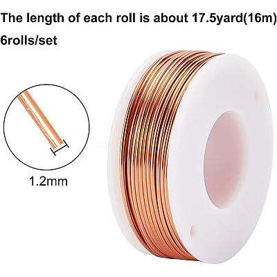 Round Aluminum Wire AW-BC0003-31F-1.2mm-1
