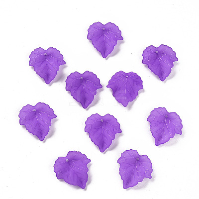 Autumn Theme Transparent Frosted Acrylic Pendants LS-X-PAF002Y-8-1