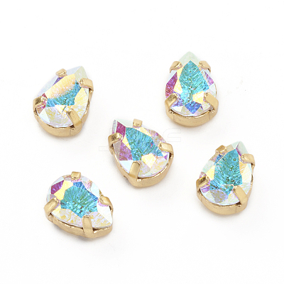 Sew on Rhinestone RGLA-G077-N01-001AB-1