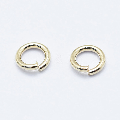 Electroplated Stainless Steel Open Jump Ring STAS-G152-01G-2.5x0.4-1