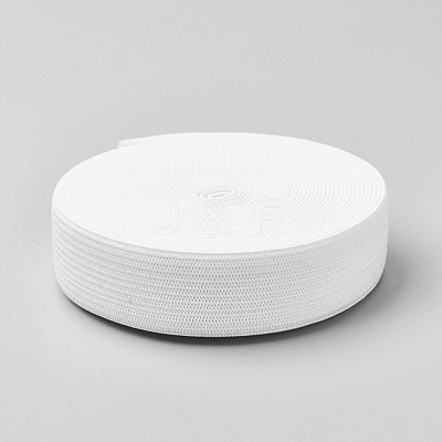 Flat Elastic Rubber Cord/Band EC-WH0005-A-02-1