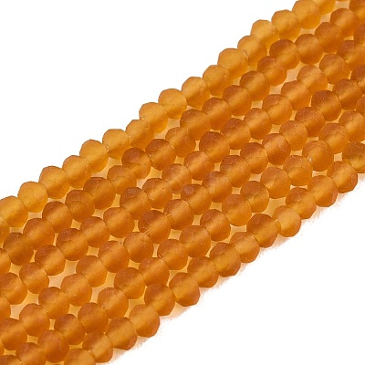 Transparent Glass Beads Strands EGLA-A044-T1mm-MD04-1