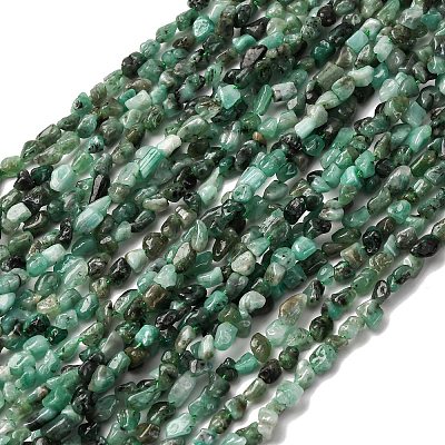 Natural Emerald Beads Strands X-G-I389-A41-1