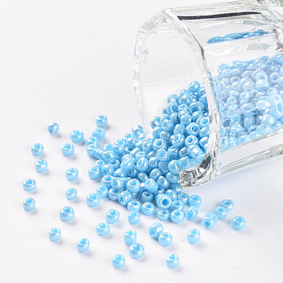 (Repacking Service Available) Glass Seed Beads SEED-C021-2mm-123-1