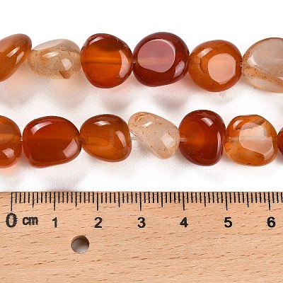 Natural Carnelian Beads Strands G-L595-B01-01-1