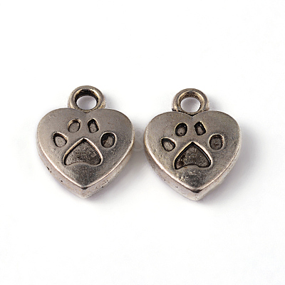 Tibetan Style Charms Pendants X-TIBEP-A123278-AS-LF-1