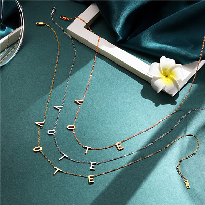 Stainless Steel Pendant Necklaces JN1004B-1