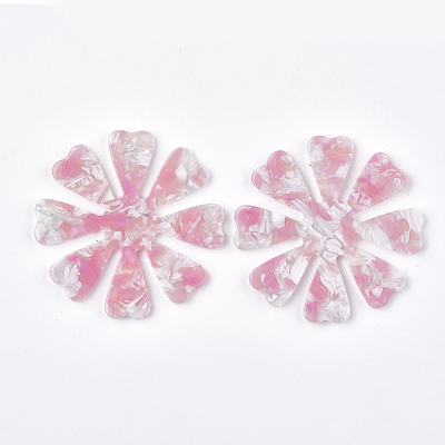 Cellulose Acetate(Resin) Pendants KY-S157-24C-1