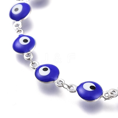304 Stainless Steel Link Bracelets BJEW-M203-04P-D-1