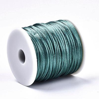 Nylon Satin Rattail Cords NWIR-R033-1.5mm-222-1