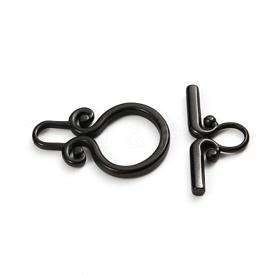 304 Stainless Steel Toggle Clasps Ion Plating(IP) STAS-D142-03A-B-1