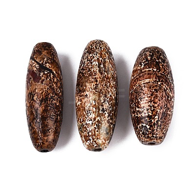Natural Tree Bark Agate Beads G-Q606-22-1