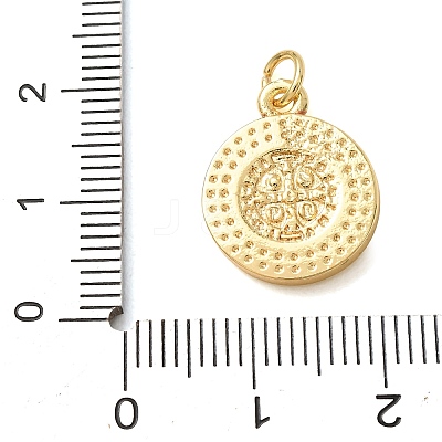 Brass Pendants KK-CBA0009-11G-B-1