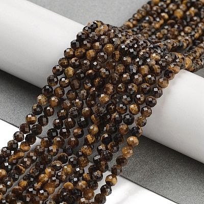Natural Tiger Eye Beads Strands G-G105-A06-02-1