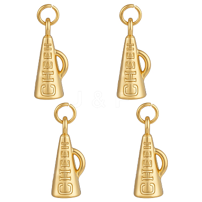 20Pcs Brass Charms STAS-PH0007-33C-1