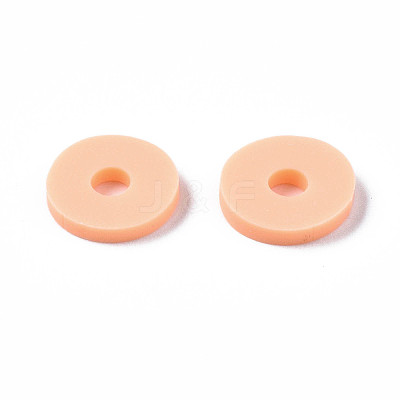 Handmade Polymer Clay Beads LS-CLAY-R067-8.0mm-B13-1