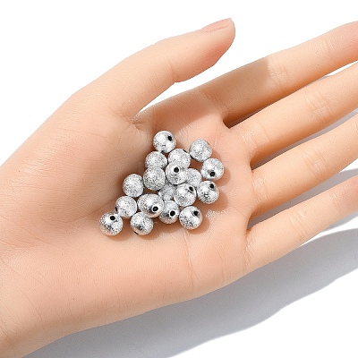 Frosted Acrylic Beads OACR-YW0002-24A-01-1