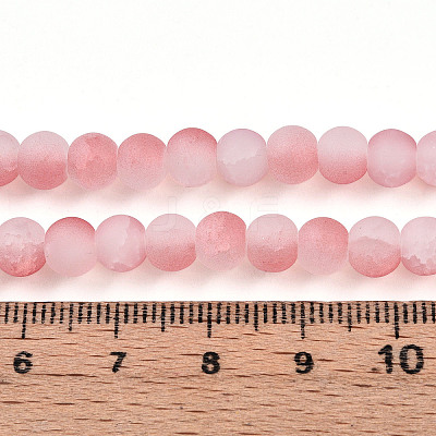 Crackle Glass Beads X1-GLAA-N009-6mm-03-1