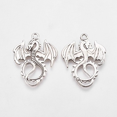 Tibetan Style Alloy Pendants PALLOY-WH0014-04AS-1