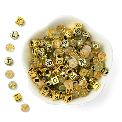 200Pcs Acrylic Beads MACR-FS0001-85-1
