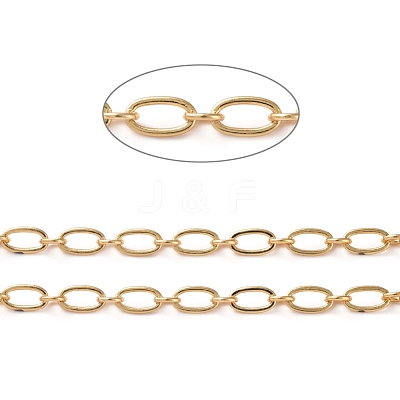 Brass Figaro Chains CHC-G005-15G-1