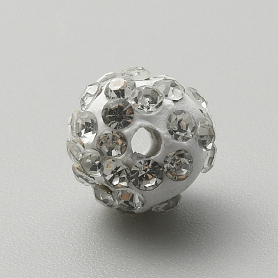 Rhinestone Pave Disco Ball Beads RB-TAC0002-02A-01-1