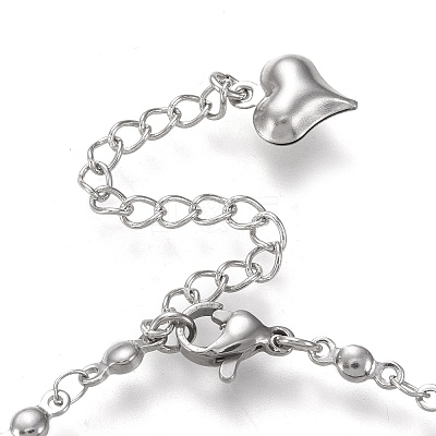 Tarnish Resistant 304 Stainless Steel Bracelet Making STAS-L248-001P-A-1