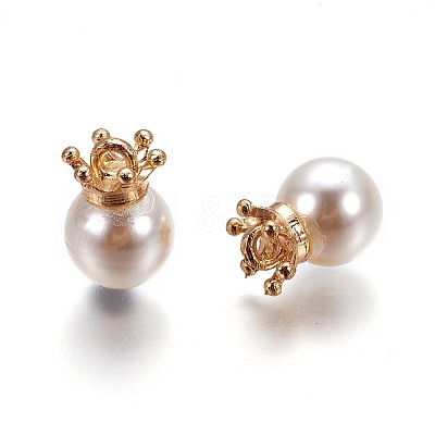 Alloy Bead Cap Pendant Bails PALLOY-F247-01LG-1