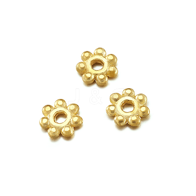 Alloy Daisy Spacer Beads PALLOY-TA0001-07G-1