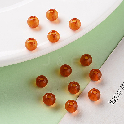 Transparent Acrylic Beads LS-MACR-S370-A6mm-726-1